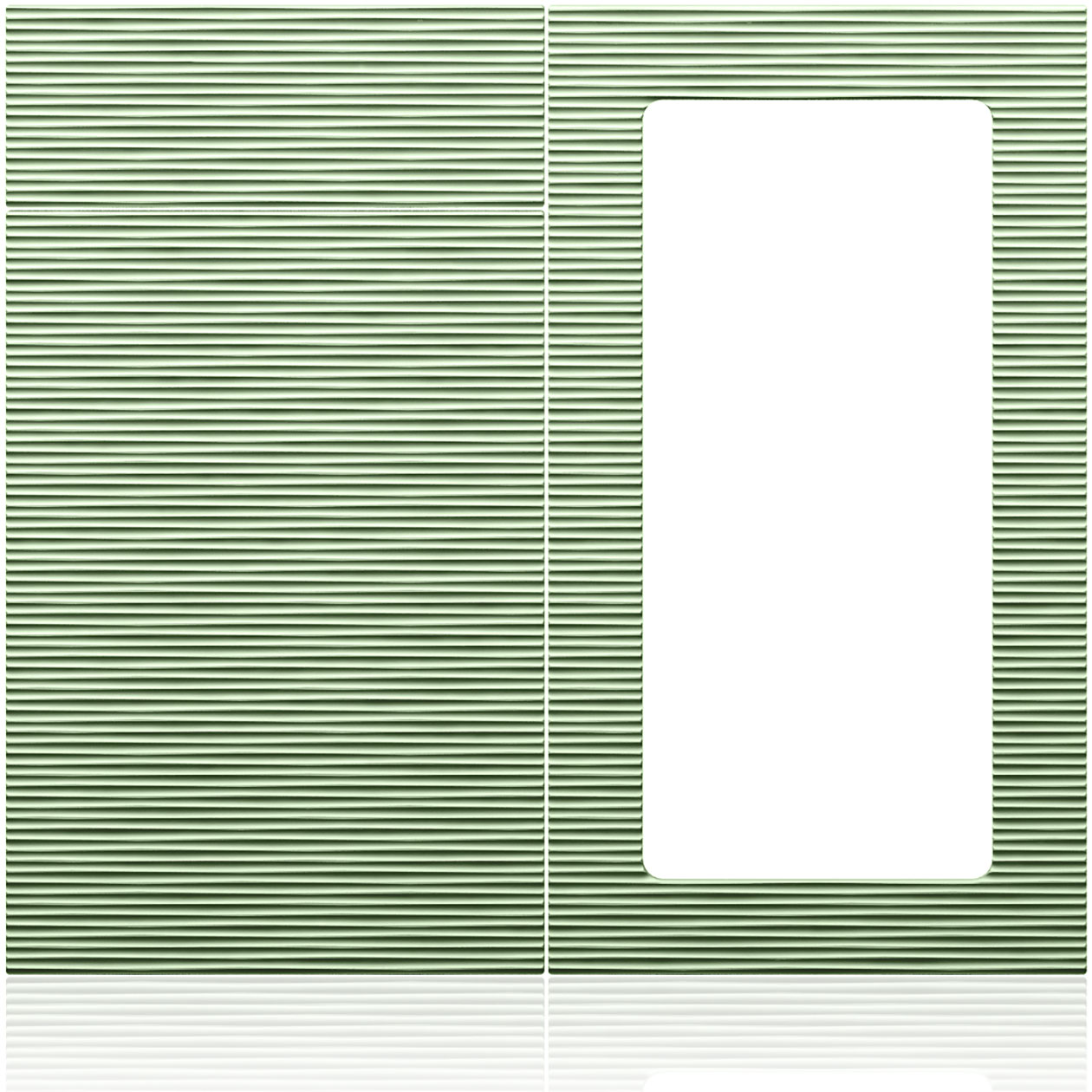 Front MDF BAMBOO RAL6019 Front MDF BAMBOO
