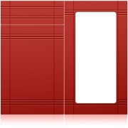 Front MDF ITALIC RAL3000 Front MDF ITALIC