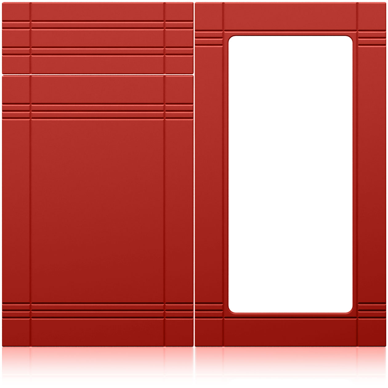 Front MDF ITALIC RAL3000 Front MDF ITALIC