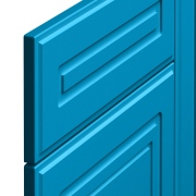 Front MDF NEOS RAL5012 Front MDF NEOS