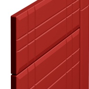 Front MDF SILVER Side RAL3000 Front MDF SILVER