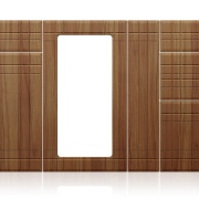 Front MDF SILVER NUC DIJON Front MDF SILVER