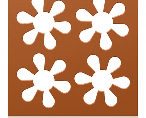 Front MDF Flower Usi Glisante